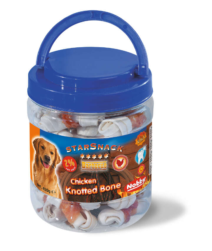 Nobby Hundeleckerli StarSnack Barbecue Chicken Knotted Bone